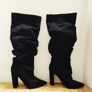 Steve Madden Swagger Slouch Boots 8
